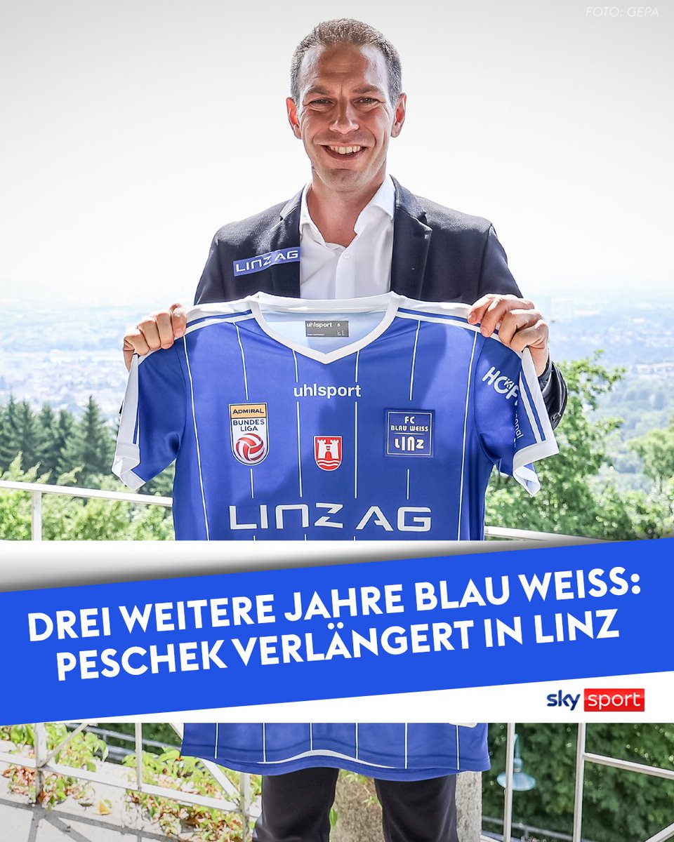 SkySportAustria's tweet photo. Die Zukunft des Geschäftsführers ist geklärt! @ChPeschek verlängert seinen Vertrag bei @blauweisslinz um drei weitere Jahre.

https://t.co/JQ5U72MGuF

#SkyBuliAT #BWL #Peschek #inundaut https://t.co/pvmbMPBk8M