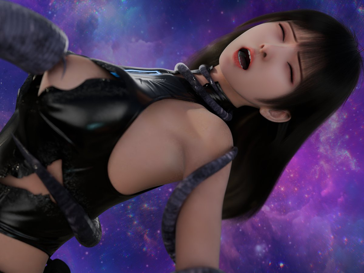 各種支援サイトにてソルフィーナのアフターストーリー開幕です(*ﾉωﾉ)
敗北した女神は敏感になったお胸を触手ｻﾝに責められて…