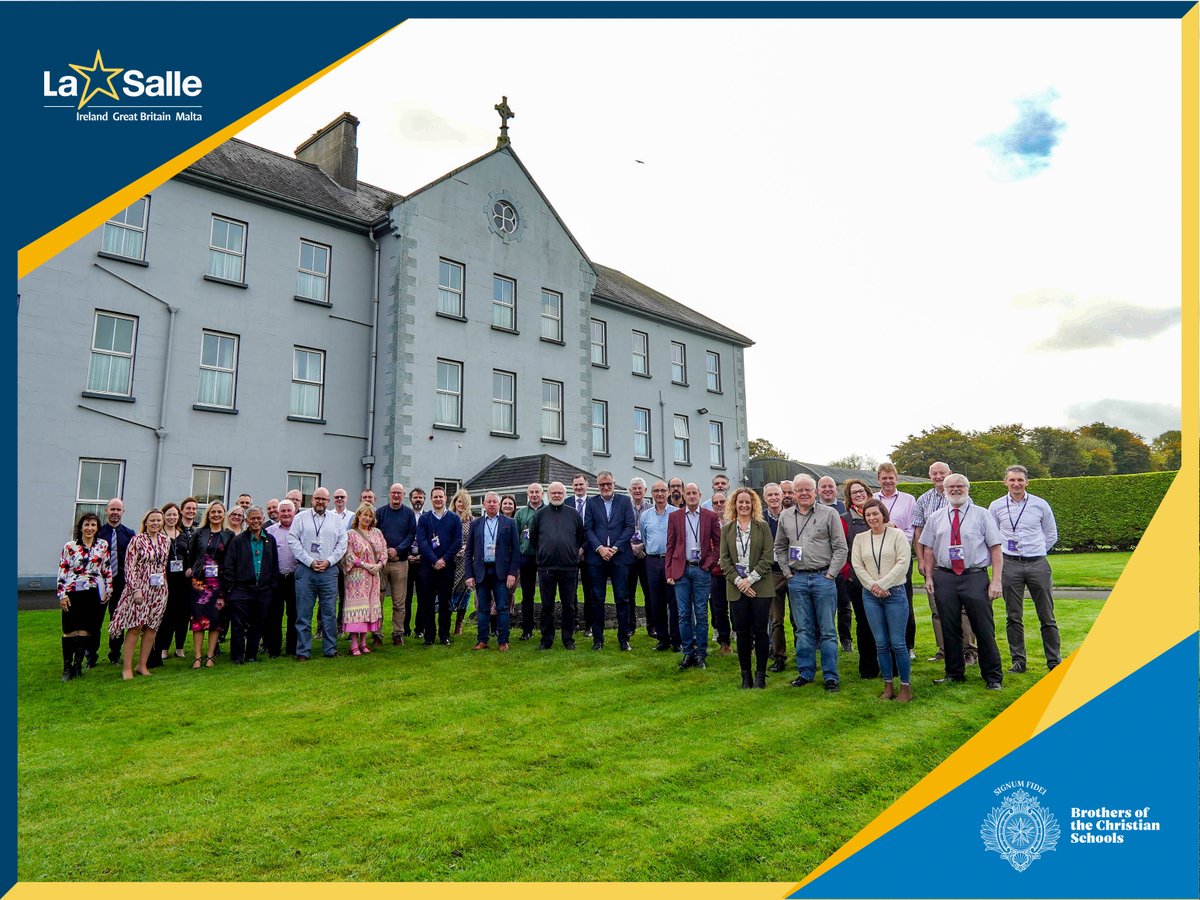 lasalleIGBM's tweet photo. Lasallians gathered for the second and final day of the District Lasallian Ministry Leaders Conference 2024 in Castletown, Ireland 🌟

#IGBM #WeAreLaSalle https://t.co/67jApcbCB1