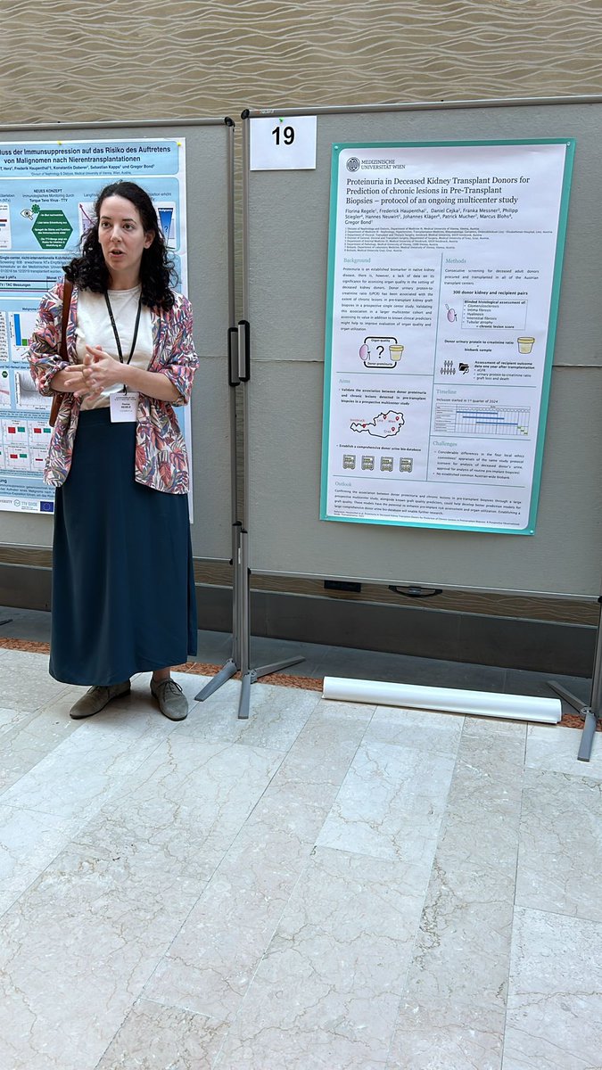 BondGregor's tweet photo. Florina Regel presents a multicenter cohort study to analyse the value of donor proteinuria on kidney graft quality

🇦🇹 Transplant Congress

- do we need such assessment?
- is uPCR better than semi-/qualitative measures? https://t.co/faFcBTWjyG