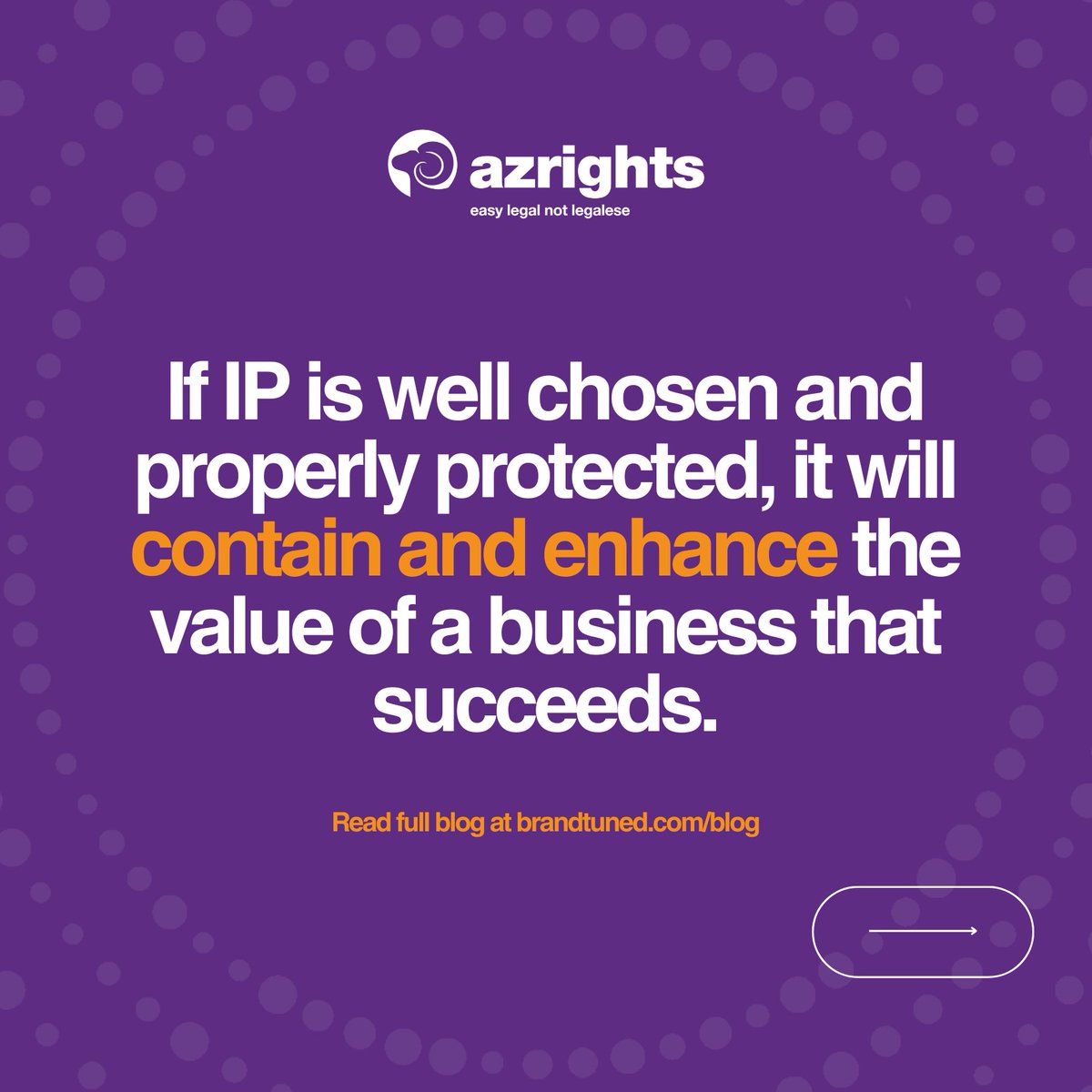 Stand out and protect your business with strong IP – it’s the key to lasting success in a competitive market. 🔒🔑

Read the full blog here brandtuned.com/blog/ip-is-a-s…

Want more insights like this? Join our mailing list!
