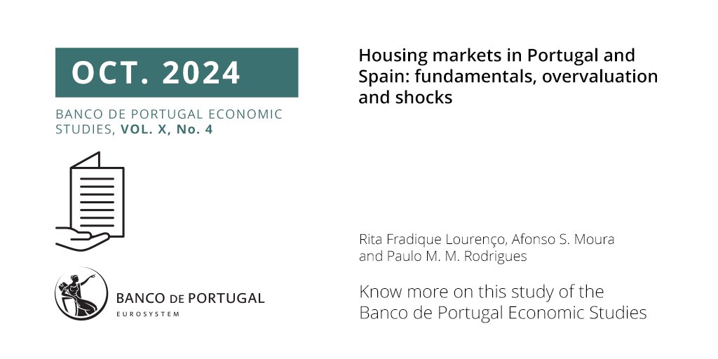bancodeportugal's tweet photo. Housing prices have been rising more in Portugal than in Spain. This article highlights signs of overvaluation in the national market, where supply is unable to offset demand pressures, unlike in Spain.

🔗 https://t.co/glZYjESGWD

#publications #economy 

5/5 https://t.co/3vsVcFjpaM