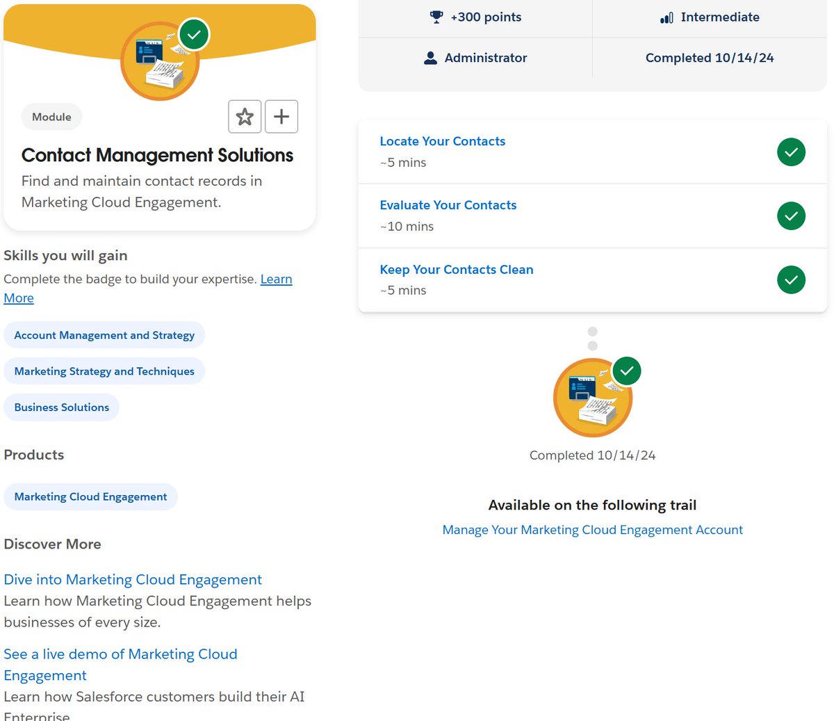 Contact Management Solutions || Trailhead
youtu.be/xbJKTjxhbRE