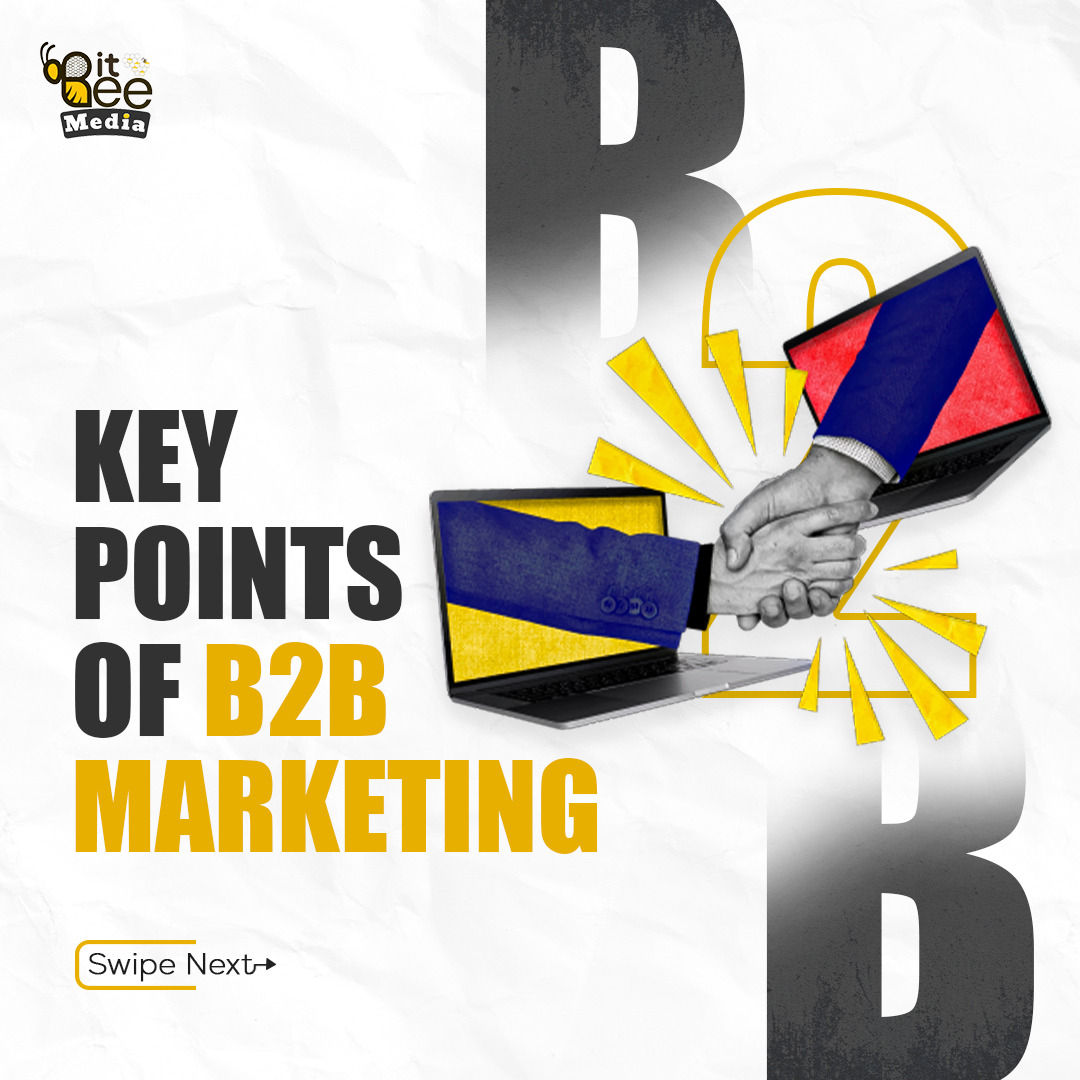 MediaBitbe77897's tweet image. Unlock B2B marketing success! 🤝 Focus on trust, ROI, and long-term partnerships. 🚀 Swipe for key insights! 
#B2BMarketing #BusinessGrowth #BitBeeMedia