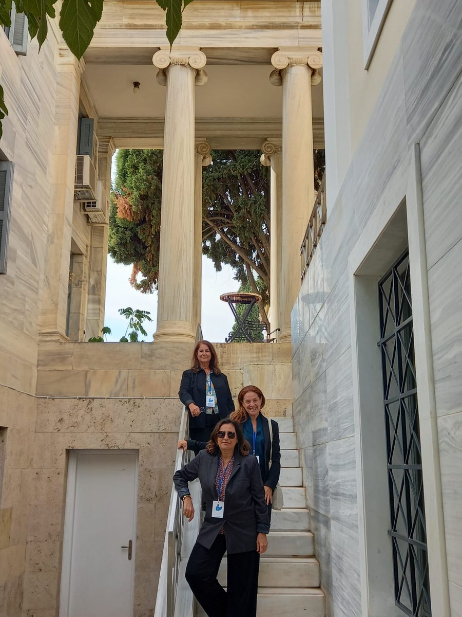IAPHpatrimonio's tweet photo. Reyes Ojeda, Constanza Rodríguez y Auxiliadora Gómez, técnicas del @IAPHpatrimonio @CulturaAND, presentan hoy una ponencia sobre el proyecto de #investigación y #conservación de los #efebos de Pedro Abad en el 22nd International Congress on Ancient Bronzes en #Atenas https://t.co/fc6VsAMz3j