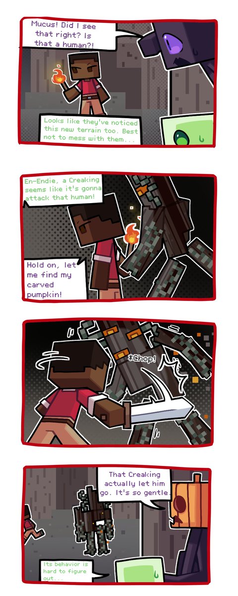 Hclip_CB3's tweet photo. Monster School: The Creakings part 2 (practice course)
To Be Continue
#Minecraft #minecraftcreaking #willcraft #willcraftmonsterschool #minecraftmonsterschool #fanart #digitalart #monsterschool https://t.co/LH9lwPJpw5