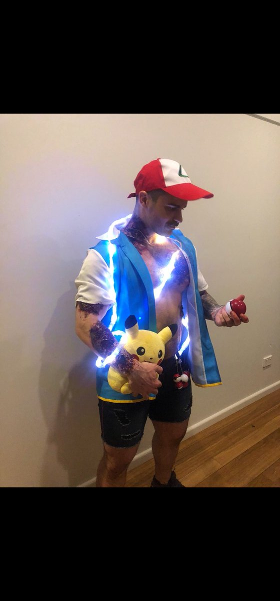 #showusyourcostume 
Some of my faves
A lightning cloud 
Misty from Pokemon 
Ash from Pokemon