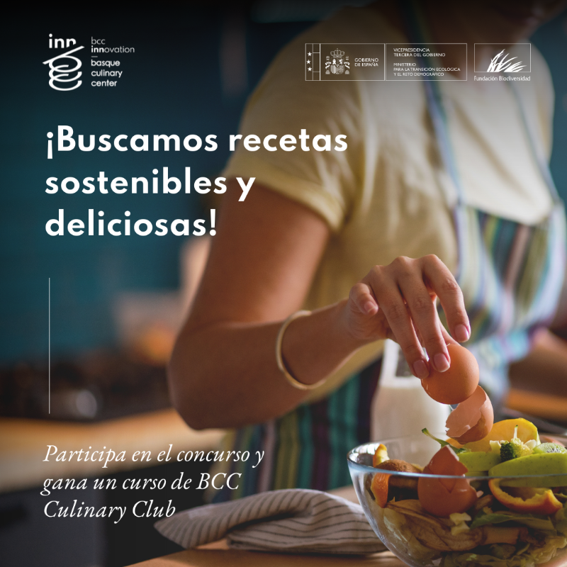 FBiodiversidad's tweet photo. Mañana finaliza el plazo para participar en el Concurso Gastronómico para buscar la mejor receta tradicional y sostenible que organiza @bculinary.
🏆 Gana un curso #BCCCulinaryClub.
¡Anímate a participar y sé parte del cambio!