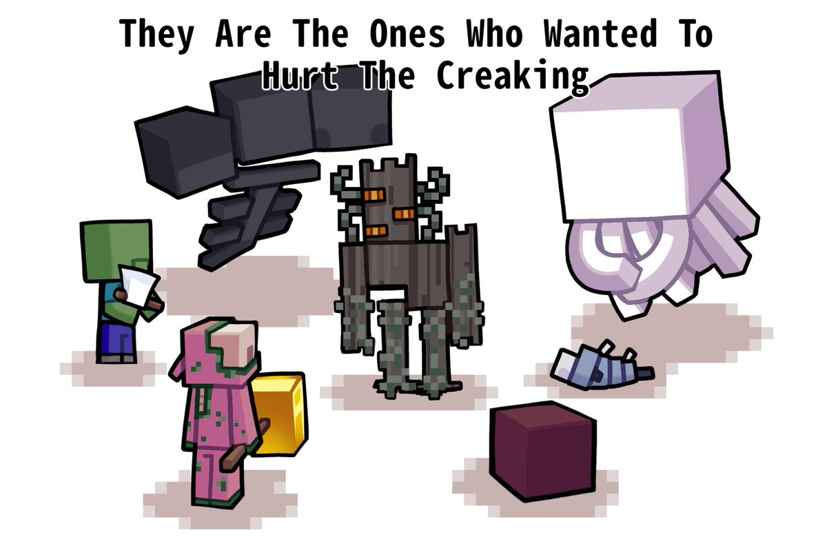 Hclip_CB3's tweet photo. Monster School: The Creakings part 2 (practice course)
To Be Continue
#Minecraft #minecraftcreaking #willcraft #willcraftmonsterschool #minecraftmonsterschool #fanart #digitalart #monsterschool https://t.co/LH9lwPJpw5