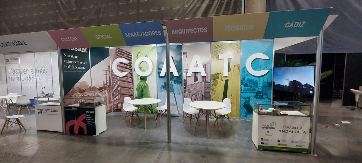 Musaat_Seguros's tweet photo. @Musaat_Seguros y el @COAATCADIZ están presentes en @expo_construye, el evento profesional de la construcción más importante de Andalucía.

¡Visita nuestro stand!

#ExpoConstruye #Construccion #ArquitecturaTécnica #ConectAT https://t.co/eDOXn7Fqls