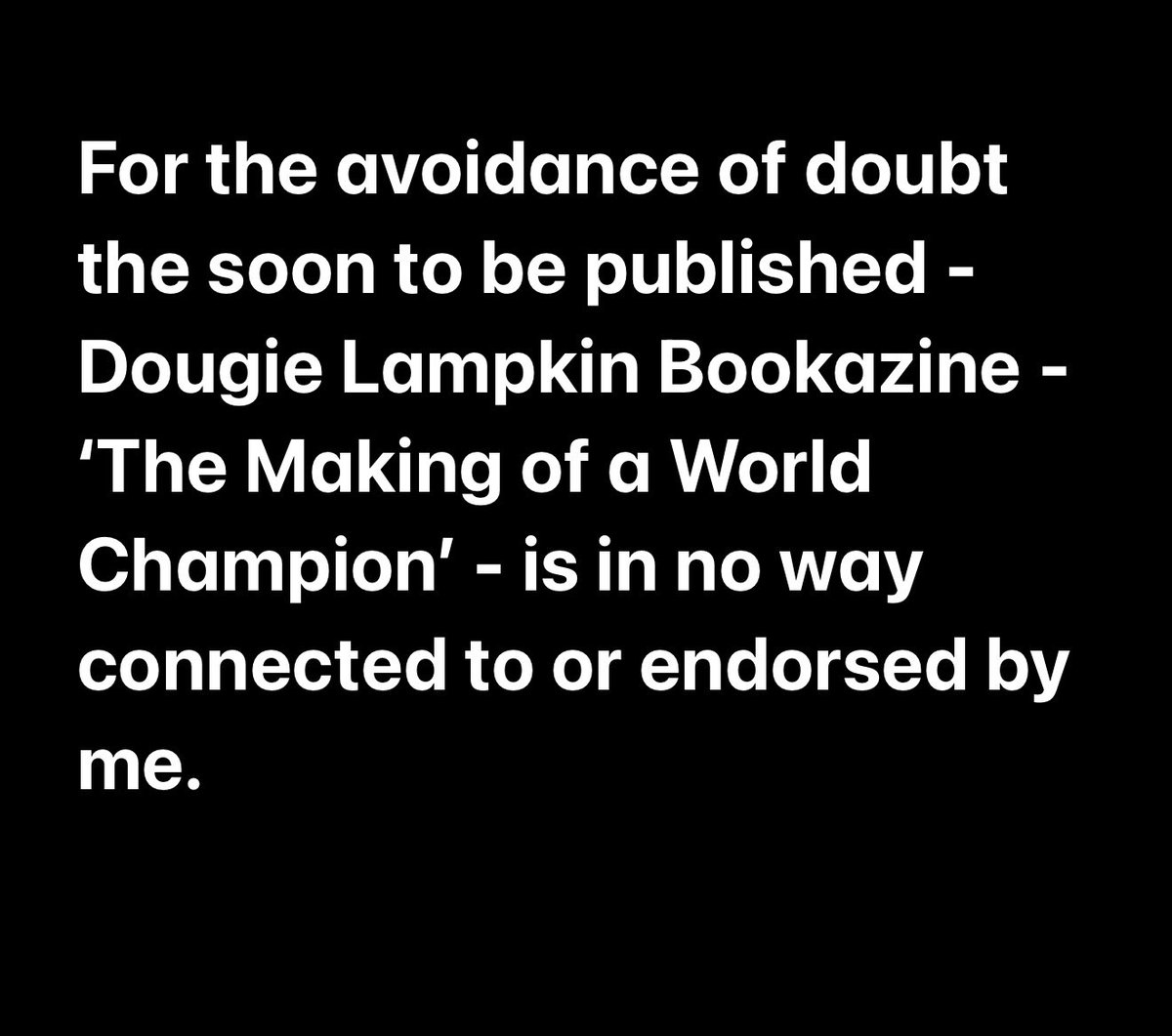 Just wanted to make people aware of this before they invest in advertising or ordering this.