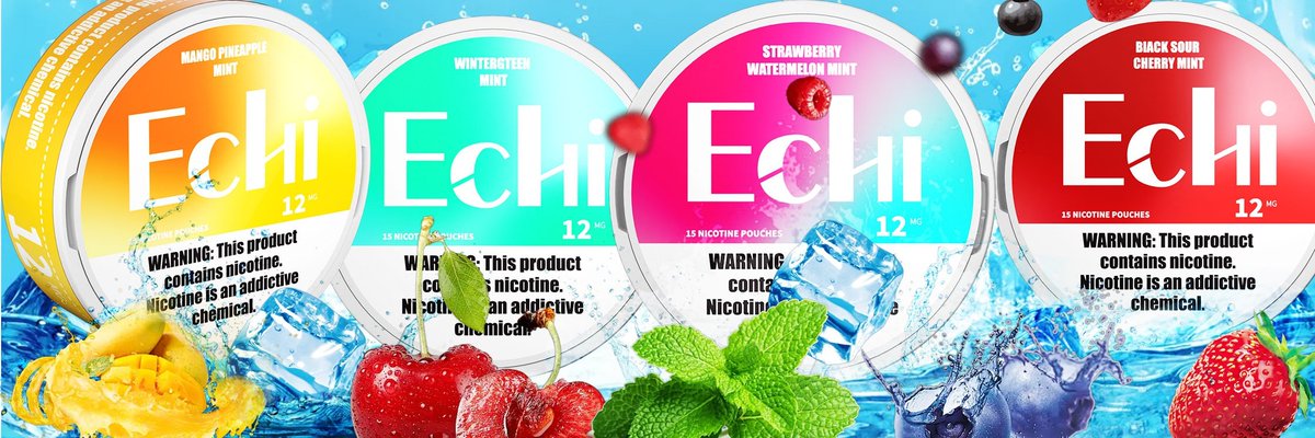 “Nicotine on Your Terms, Flavor on Every Hit!” From mint to fruit, Echi delivers flavor-packed pouches. WhatsApp: 852-90568182 or snuffmint.com .
 #TobaccoFree #PouchLife #Snus