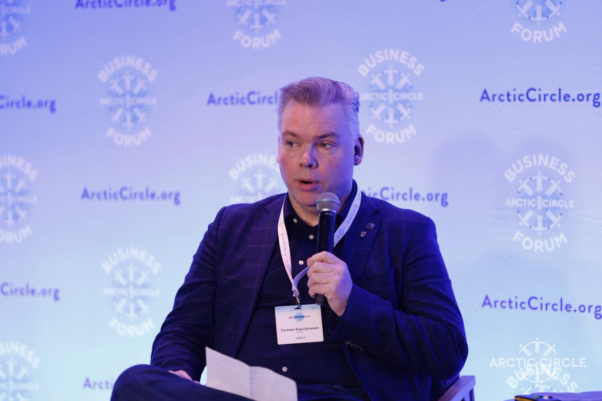 Arctic Circle (@_arctic_circle) on Twitter photo G. Fertram shares insights and lessons from @Kerecis, the fish skin-based #biotech company acquired by <a href="/Coloplast_US/">Coloplast US</a>, highlighting its impact in the industry. 🐟 #BusinessForum2024
<a href="/Fertram/">Fertram Sigurjonsson</a> G. Fertram shares insights and lessons from @Kerecis, the fish skin-based #biotech company acquired by <a href="/Coloplast_US/">Coloplast US</a>, highlighting its impact in the industry. 🐟 #BusinessForum2024
<a href="/Fertram/">Fertram Sigurjonsson</a>