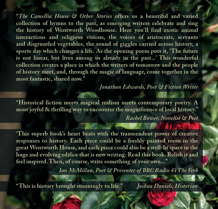 Hive Young Writers Network (@hivesouthyorks) on Twitter photo Join us <a href="/Wentworth_House/">Wentworth Woodhouse</a> Sat 26 Oct for <a href="/otsfestival/">Off the Shelf Festival of Words</a> launch of this stunning anthology of writing inspired by South Yorkshire’s most renowned aristocratic dynasty Ft. <a href="/IMcMillan/">Ian McMillan</a> <a href="/HelenMort/">Helen Mort</a> & many Hive writers inc @BethRSD <a href="/lukeworthy11/">Luke Worthy</a> <a href="/FreyaBantiff/">Freya Bantiff</a>✍️📚🎤♥️hivesouthyorkshire.com/camellia.html Join us <a href="/Wentworth_House/">Wentworth Woodhouse</a> Sat 26 Oct for <a href="/otsfestival/">Off the Shelf Festival of Words</a> launch of this stunning anthology of writing inspired by South Yorkshire’s most renowned aristocratic dynasty Ft. <a href="/IMcMillan/">Ian McMillan</a> <a href="/HelenMort/">Helen Mort</a> & many Hive writers inc @BethRSD <a href="/lukeworthy11/">Luke Worthy</a> <a href="/FreyaBantiff/">Freya Bantiff</a>✍️📚🎤♥️hivesouthyorkshire.com/camellia.html