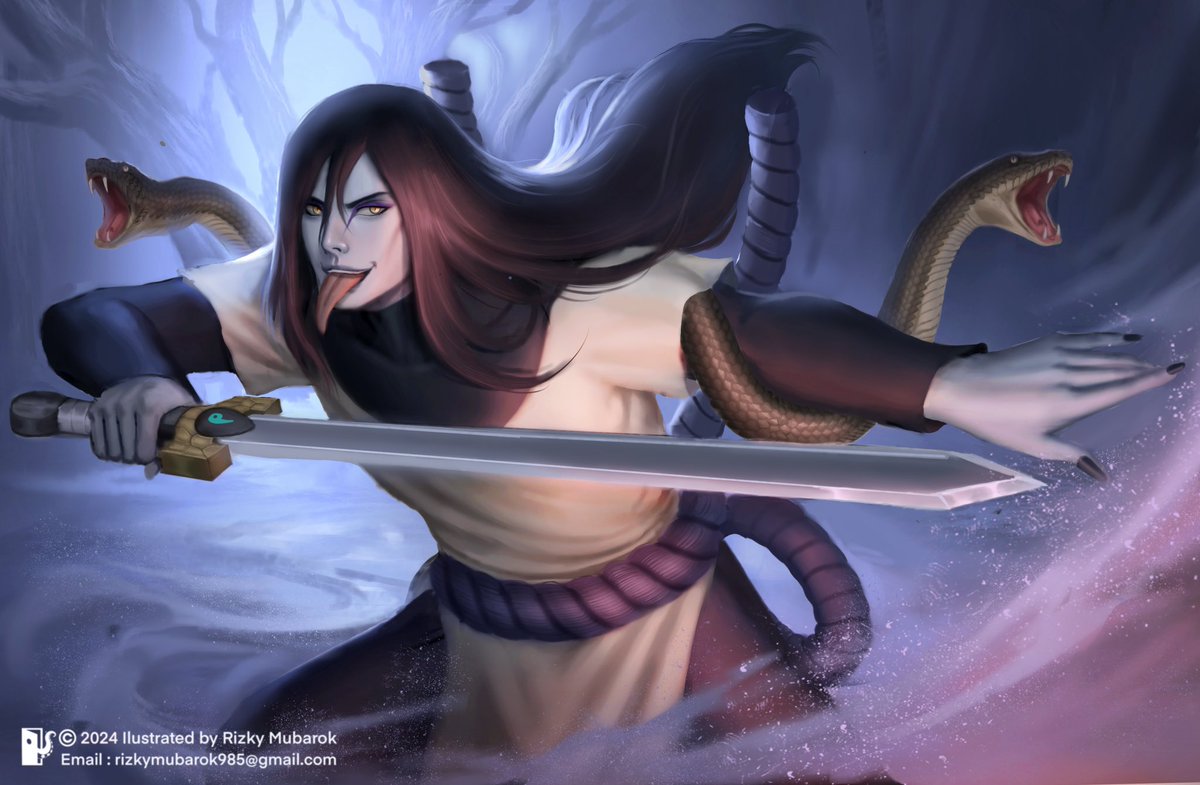 Open commission 
email me 
Email     : rizkymubarok985@gmail.com /monsterlab05@gmail.com

Discord : RizkySplash#2787

Instagram : instagram.com/rizky_mobarok?…

Vgen : vgen.co/Monsterlab/ser…

Sample Artstation : rizkymubarok985.artstation.com
#orochimaru #commission #digitalart