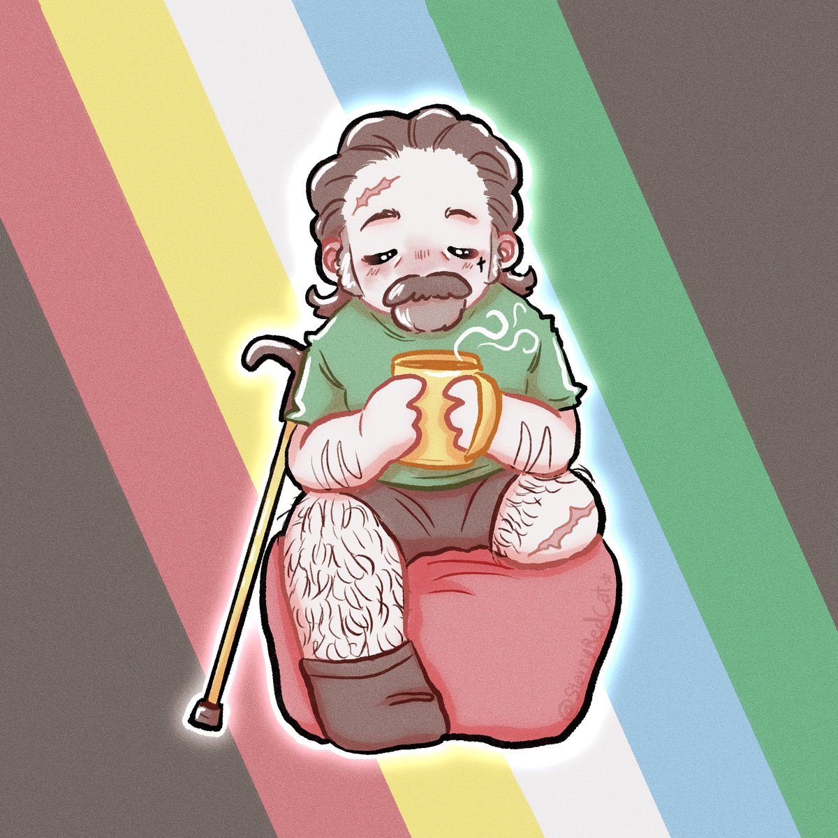 🩶❤️💛🤍💙💚🩶