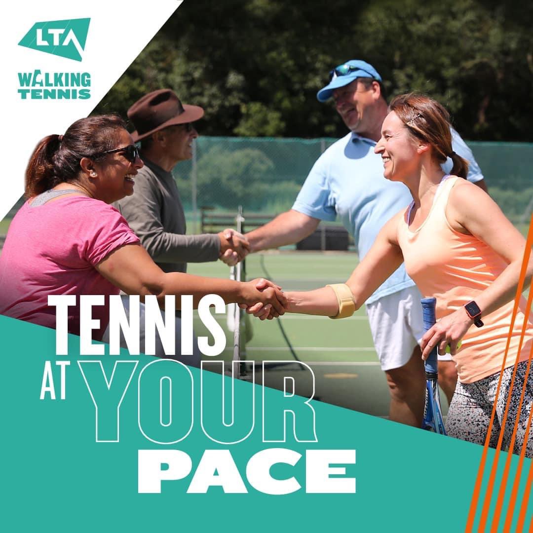 Have you booked your place on our next <a href="/the_LTA/">LTA</a> Walking Tennis course? Starting Tuesday 29th October - members and non members £3/sessions