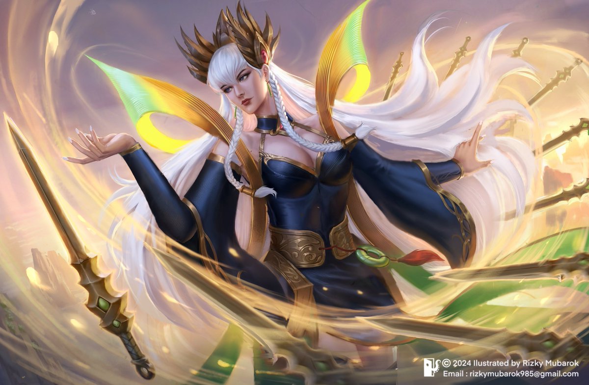 Irelia League of legend 
For commission email me 
Email     : rizkymubarok985@gmail.com /monsterlab05@gmail.com

Discord : RizkySplash#2787

Instagram : instagram.com/rizky_mobarok?…

Vgen : vgen.co/Monsterlab/ser…

Sample Artstation : rizkymubarok985.artstation.com
#irelia #vgen #digitalart
