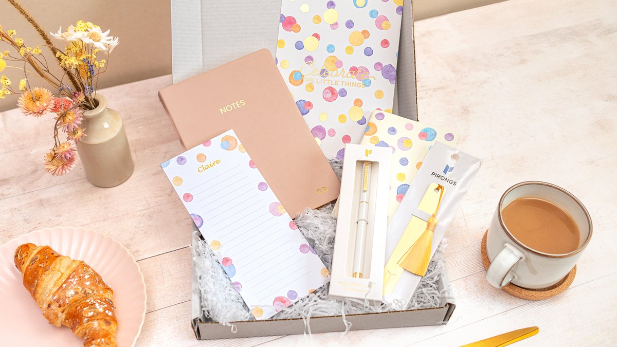 Introducing our 2024 Gifting Collection! We’ve been working hard behind the scenes, crafting a collection of stunning personalised stationery ideas!

pirongs.co.uk

Enjoy a 15% discount from our new collection until 20/10/24 using code: GIFT15

#pirongs #stationery