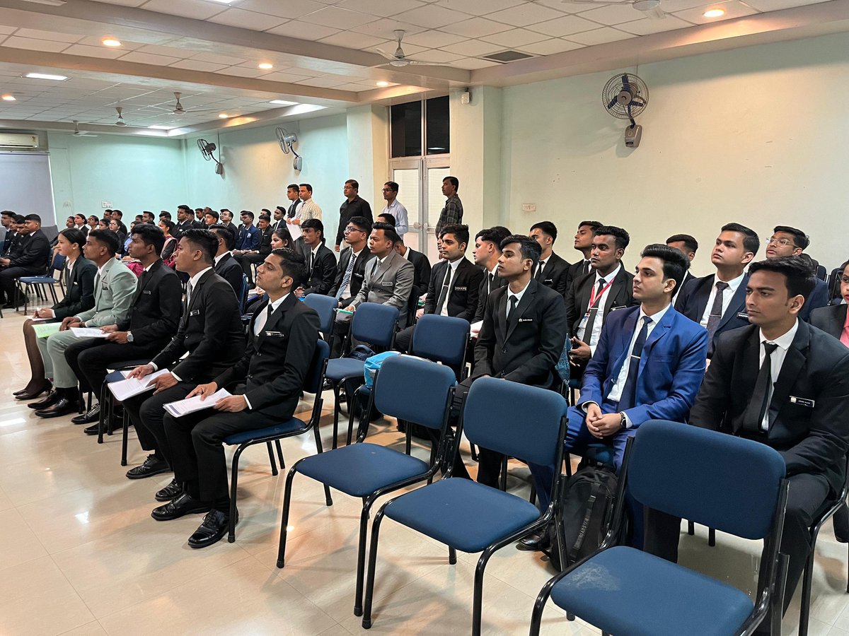 The Oberoi Group - OCLD Campus Drive 2024
Guests: Mr. Rohit Tiwari (GM) and Mr. Jyoti Prakash Champatiray (DM - HR), both from Trident Bhubaneswar.
<a href="/tourismgoi/">Ministry of Tourism</a> 
<a href="/NCHMCT_NOIDA/">NCHM-IH, Noida</a>