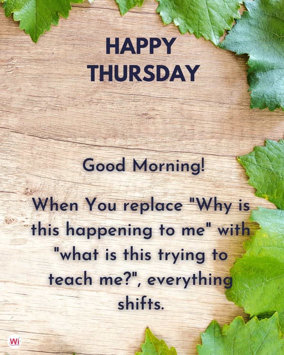 Good morning!