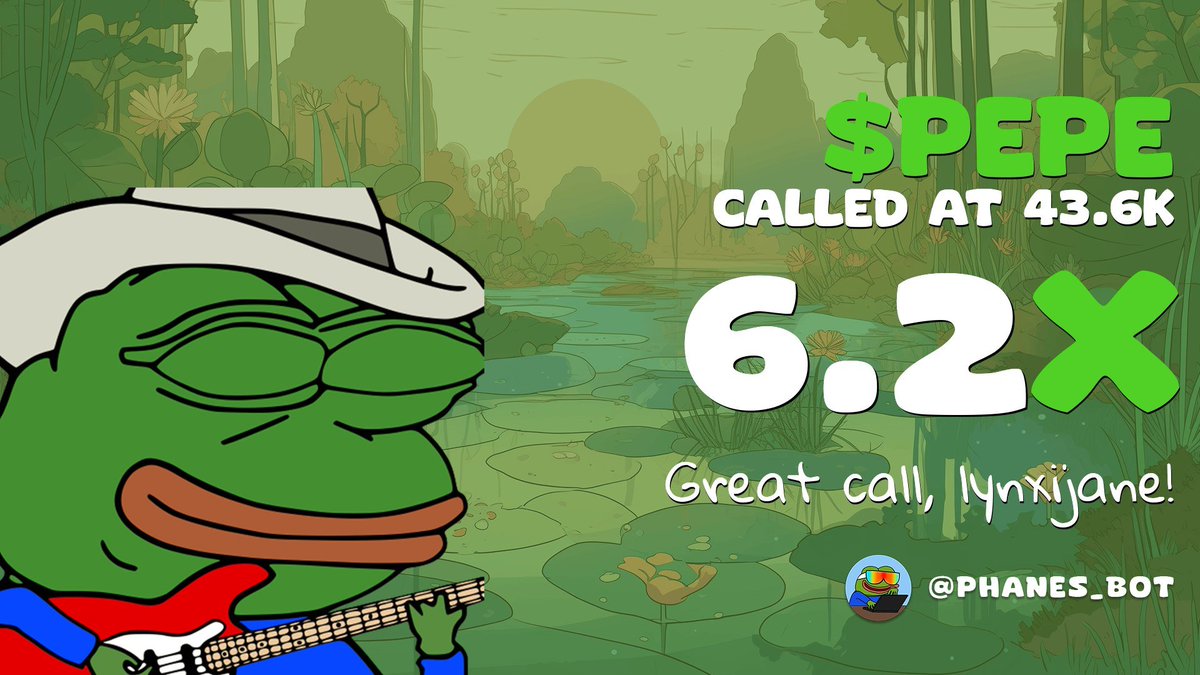 Jpegstackerr's tweet image. An update on my last post $pepe the first deployed on $sol done a 6x for my tg channel. 

I&apos;m giving away 1 free spot into my private all you have to do is reply &quot;I&apos;m in&quot; (without the speach marks), like and retweet 

Will pick 1 lucky winner if I get atleast 20 retweets
