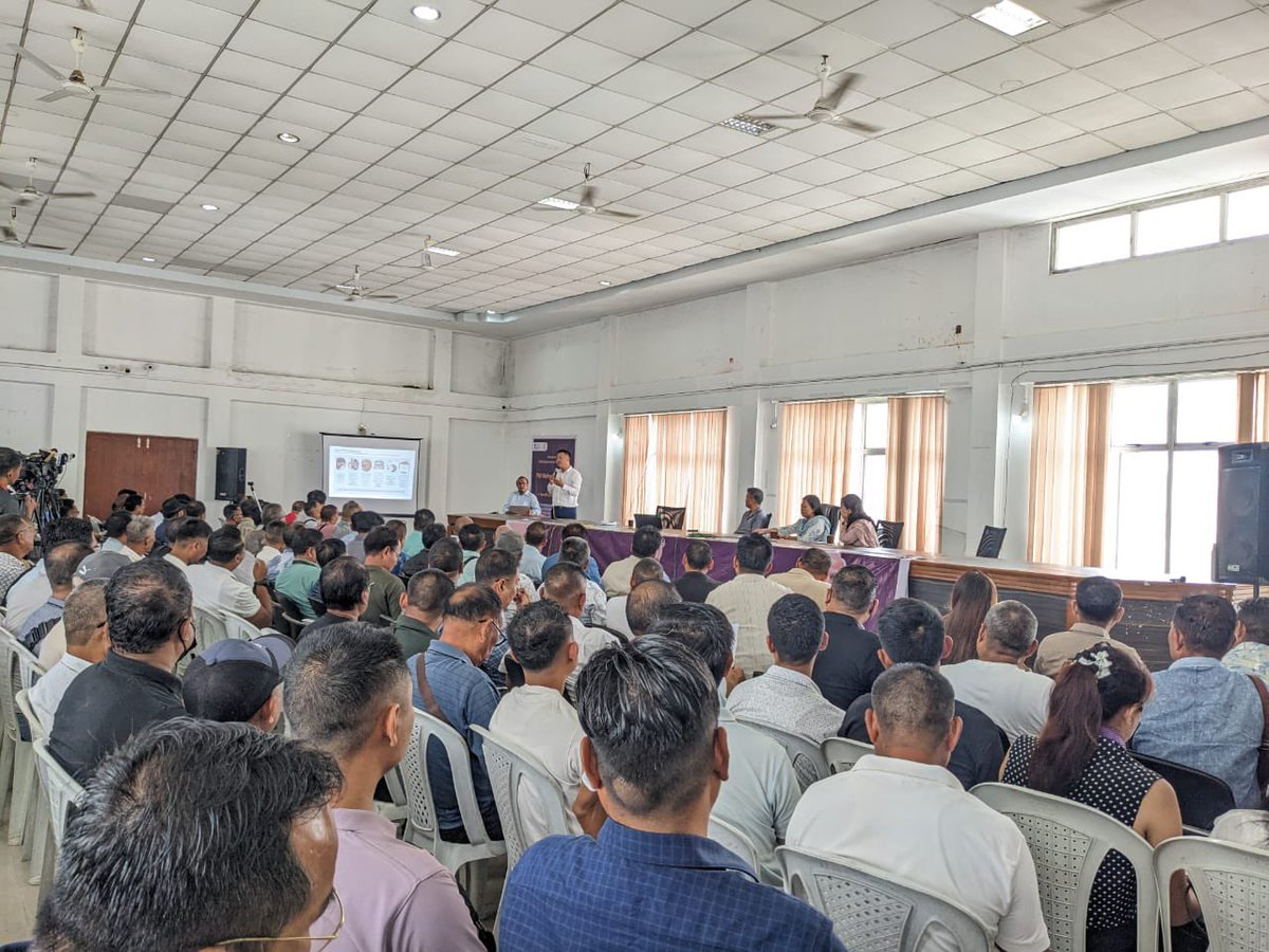 JakhaluHekani's tweet photo. What a joy to meet so many village leaders from Dimapur,Chumukedima &amp; Niuland Dist at the #PMVishwaKarma onboarding Mela at DC office Chumukedima. Together we will help our artisans &amp; craftsmen to become successful micro entrepreneurs with sustainable livelihood. @Neiphiu_Rio https://t.co/KtgdTN5ZXV