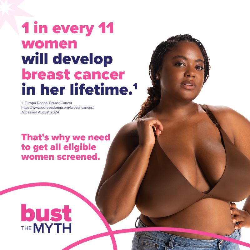hsl_ltd's tweet image. There is power in knowing the facts! Mammogram gives you control. 💪 #Hologic #BustTheMyth