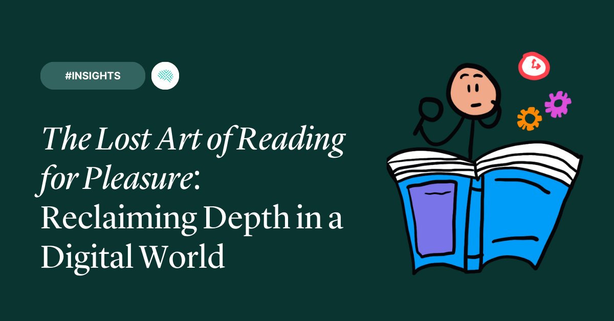 What was the last book you read… for fun? 🤔 If it’s been too long, Juan Roa encourages you to rediscover the joy of reading by choosing books that resonate with you. Ditch the trends and explore new genres and perspectives. Full article: hubs.ly/Q02Tb0800