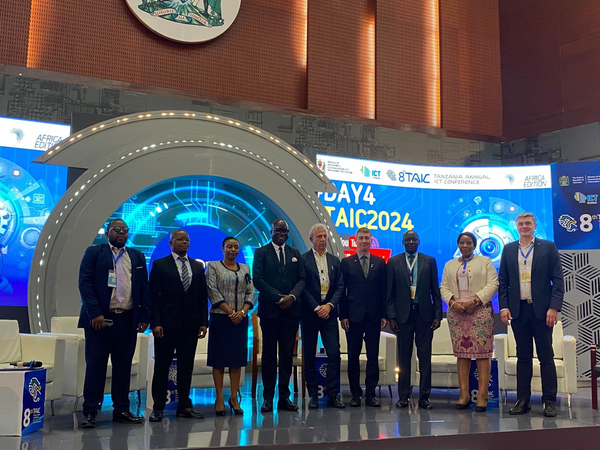 ESTDEV's Digital Transformation Program Manager Andres Ääremaa is attending #TAIC2024 

"It's great to see that 🇹🇿 has made remarkable digital progress, and that the government is working towards better citizen-centric e-services,” he says.

#TeamEurope #Digital4Tanzania <a href="/EUinTZ/">EU in Tanzania</a>