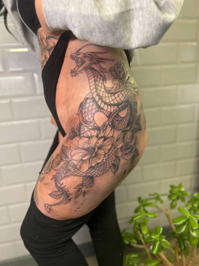 What do we think of the new ink?🐲🐲🌷