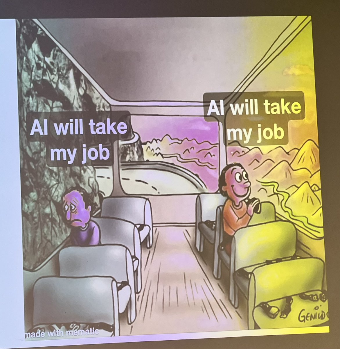 “AI is like having your own personal intern!However, you need to train it, won’t work straight out of the box”
Dan Södergren 

Dan’s talk on AI at <a href="/CommsHero/">commsHERO</a>  was mind blowing! It’s not about replacing people, it’s about assisting so you have more time to be creative
#CommsHero
