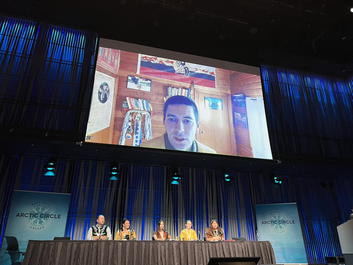 ArcticDaazhraii's tweet image. “We will act with one mind and to make things right.” Gwich’in Nation continues to assert our sovereignty Internationally @ArcticCouncil @GwichinCouncil #IndigenousValues #ProtecttheArcticRefuge #ProtectourSalmon