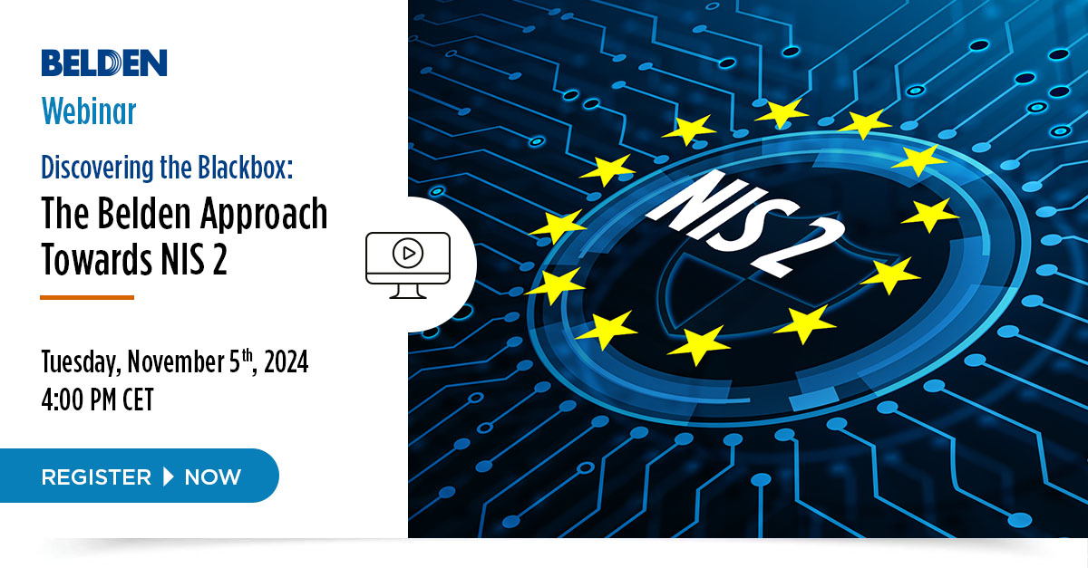 macmon_EN's tweet photo. Discovering the Blackbox: The Belden Approach Towards NIS 2.
Join Zane Blomgren and Malte Marquardt as they explore the complexities of NIS 2 obligations in cybersecurity. 
Tuesday, November 5th at 4:00 PM CET 
Register: https://t.co/mqFdqsOwhU
#Cybersecurity #NIS2 #ITSecurity https://t.co/I6jyspJYEq