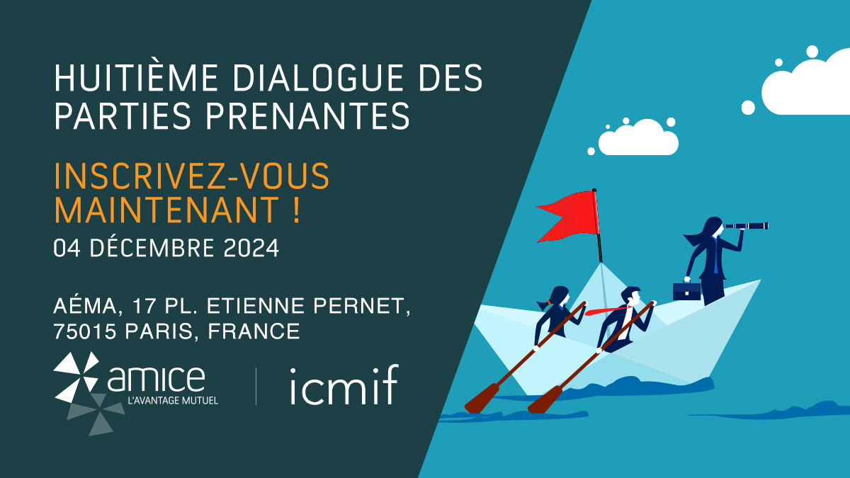 Veuillez-vous inscrire dès aujourd’hui pour le huitième dialogue avec les parties prenantes <a href="/AMICE_Mutuals/">AMICE</a> / ICMIF chez <a href="/Aema_Groupe/">Aéma Groupe</a>, Paris, 4 décembre 2024. Thème : La mutualité en 2025 : s’adapter à de nouveaux territoires de risques icmif.org/insurance-stak…
#assurance #mutuelle