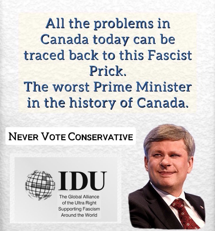 🇨🇦REMINDER FOR CANADA🇨🇦
#NeverTrustAConservative🇨🇦