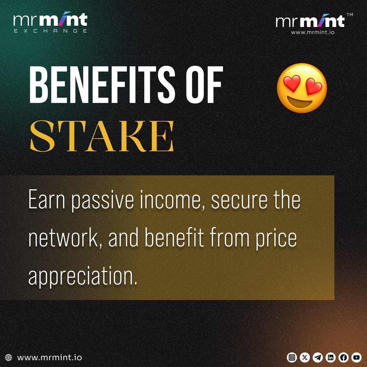 MrmintExchange's tweet photo. Transform your crypto into a source of passive income through staking! 

As you securely hold your assets, you’ll earn rewards and support network integrity. 

Are you excited to explore the benefits of staking?

#cryptostaking #passiveincome #cryptoinvestment #mrmintexchange https://t.co/miTUXm6xWd