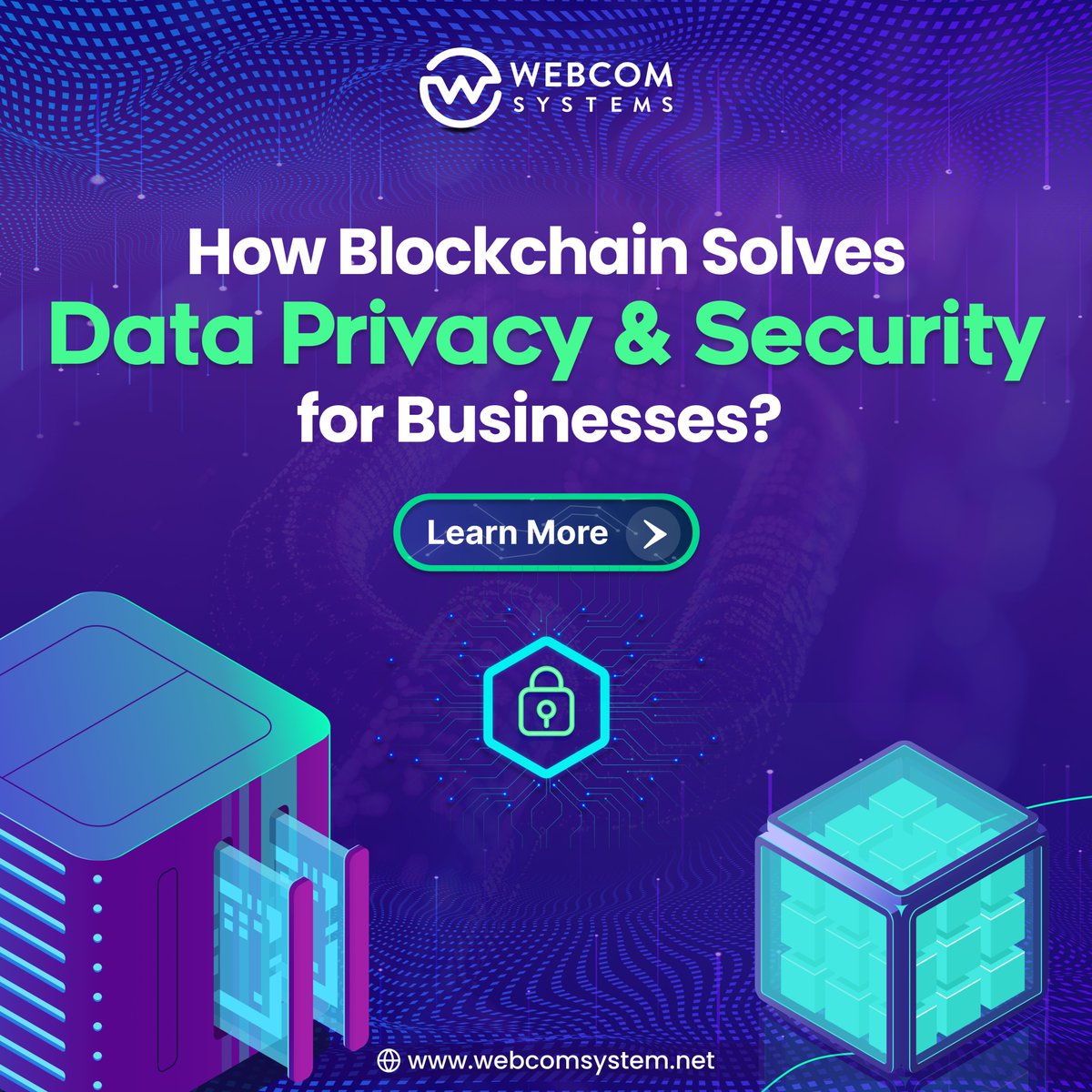 webcomsystem's tweet image. 𝐇𝐨𝐰 𝐁𝐥𝐨𝐜𝐤𝐜𝐡𝐚𝐢𝐧 𝐒𝐨𝐥𝐯𝐞𝐬 𝐃𝐚𝐭𝐚 𝐏𝐫𝐢𝐯𝐚𝐜𝐲 & 𝐒𝐞𝐜𝐮𝐫𝐢𝐭𝐲 𝐟𝐨𝐫 𝐁𝐮𝐬𝐢𝐧𝐞𝐬𝐬𝐞𝐬?
🌎 bit.ly/3YcQigK
#WebcomSystems #BlockchainForBusiness #DataPrivacySolutions #BlockchainSecurity #DecentralizedData #SecureTransactions
