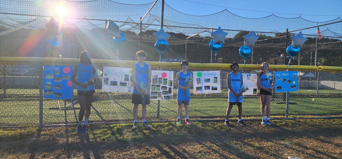 CatBalasco's tweet photo. A special day celebrating @HurleyMiddle XC 8th graders!! Last home meet of the season. What a great group of kids! https://t.co/PWzYb3QywX