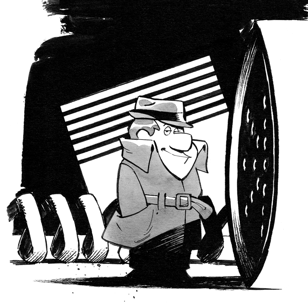nelsondaniel's tweet photo. Hanna Barbera tribute! Inch High Private Eye! Pulgarcito, investigador privado! #inktober2024 #Inktober #hannabarbera #hannabarberacartoons #inchhighprivateeye #pulgarcito #pulgarcitoinvestigadorprivado https://t.co/tfLv9eH8hW