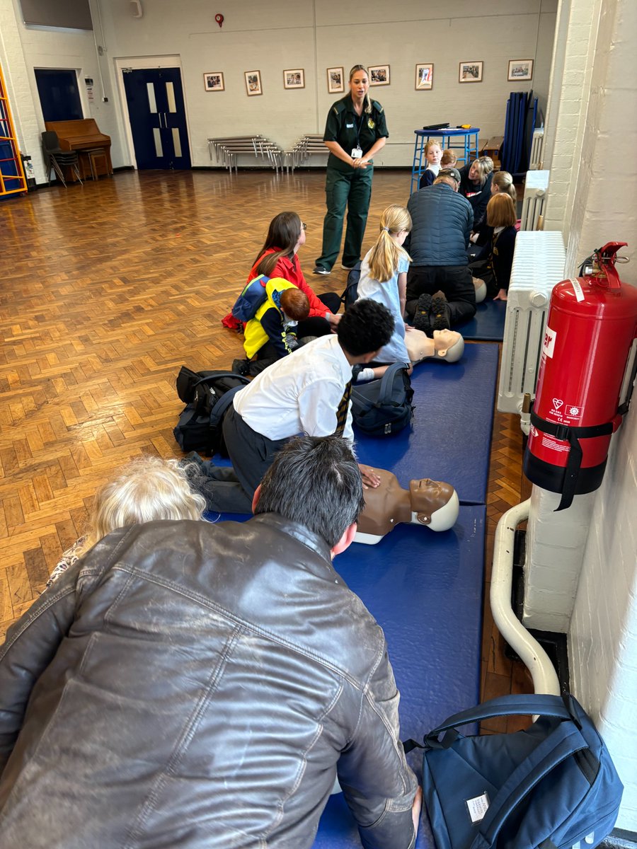 Harris Junior Academy Carshalton (@harris_jac) on Twitter photo Our very own Mrs Flood ( a trained and active paramedic) delivered an important assembly today. Restart a Heart Day is an annual global awareness day aimed at improving the public’s knowledge to help restart a heart and save more lives. <a href="/HarrisFed/">Harris Federation</a> <a href="/restartaheart/">Restart-A-Heart</a> <a href="/ResusCouncilUK/">Resuscitation Council UK</a> Our very own Mrs Flood ( a trained and active paramedic) delivered an important assembly today. Restart a Heart Day is an annual global awareness day aimed at improving the public’s knowledge to help restart a heart and save more lives. <a href="/HarrisFed/">Harris Federation</a> <a href="/restartaheart/">Restart-A-Heart</a> <a href="/ResusCouncilUK/">Resuscitation Council UK</a>