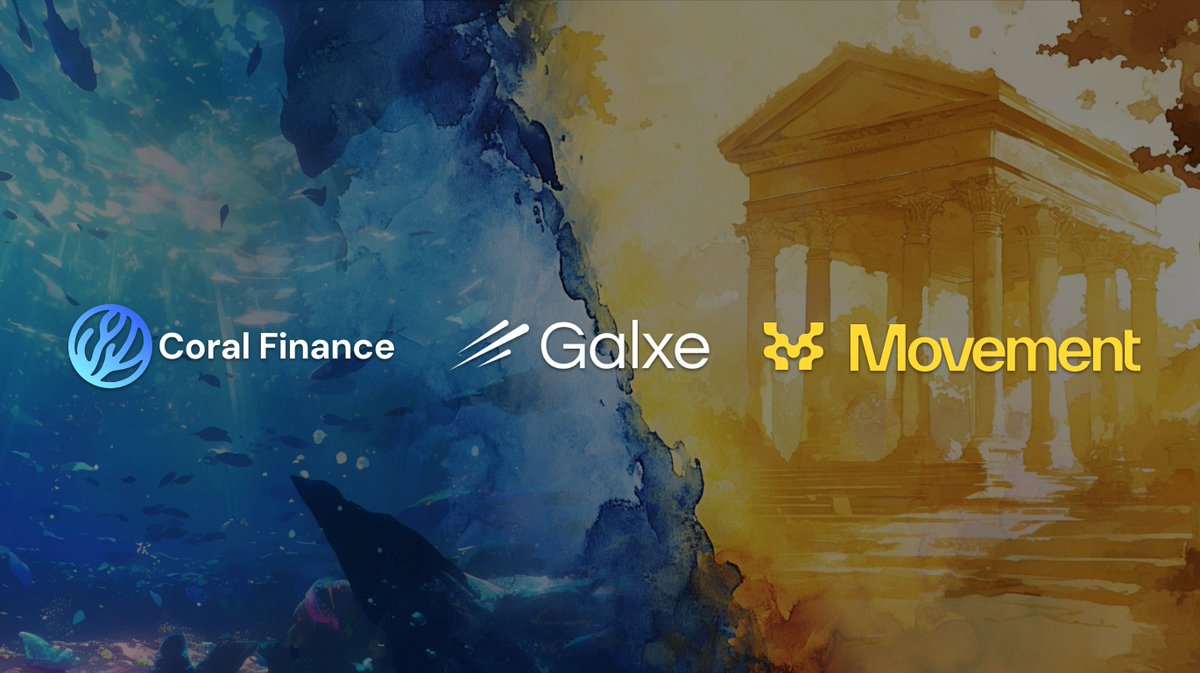 Coral_Finance's tweet photo. 📢We’ve joined Movement Parthenon Galxe event!  Call out all recognized Explorers, Creators, Scholars and Spartans. 

🔗 https://t.co/4tLWJuh8gx

It's time to test your Coral Finance IQ. Complete engaging quests, explore Coral Finance's inner workings, and unlock exclusive rewards.