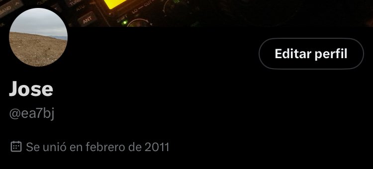 ea7bj's tweet photo. @ea3grn Yo me uní a Twitter 😃 y una mañana me encontré en X https://t.co/VC4gq2prJe