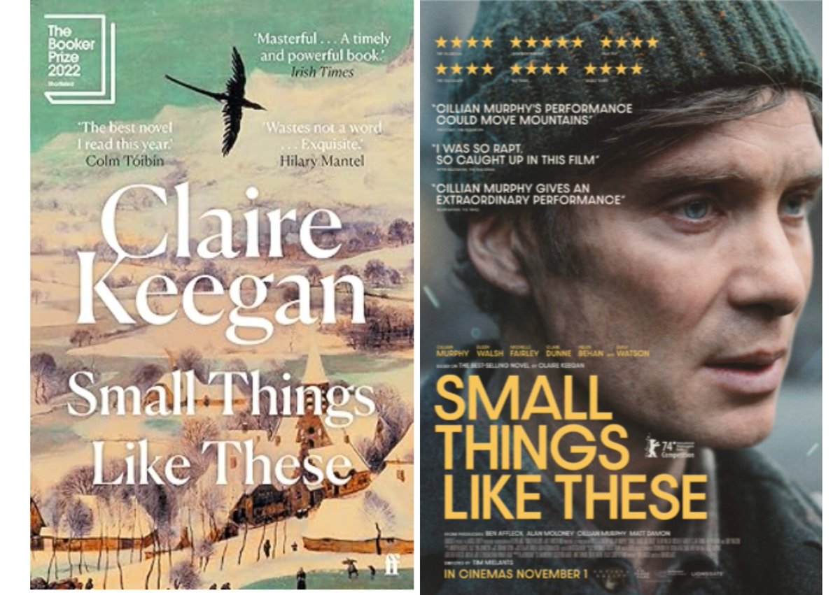 👋📢 Special Shout Out to our All-Island Women's Peacebuilding Network ...
This month our #PeaceBookClub is Claire Keegan's 'Small Things Like These'. The🎬is also being released &amp; we're thinking of having a member movie night. Want to join? 👉bit.ly/3Q4H2ck