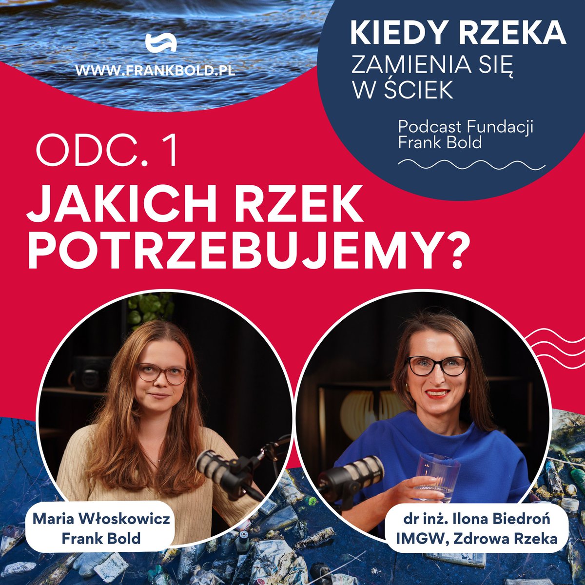 FrankBold_PL's tweet photo. 🌊 Jakich rzek potrzebujemy?  Czas się tego dowiedzieć! Startujemy z podcastem w którym odkryjemy tajemnice rzek – nie tylko te, które widać gołym okiem. Gościnią pierwszego odcinka jest dr inż. Ilona Biedroń. 🌊

🔊https://t.co/zcQeZGUNGY

#Podcast #OchronaRzek #Renaturyzacja https://t.co/KHx52fCTQU