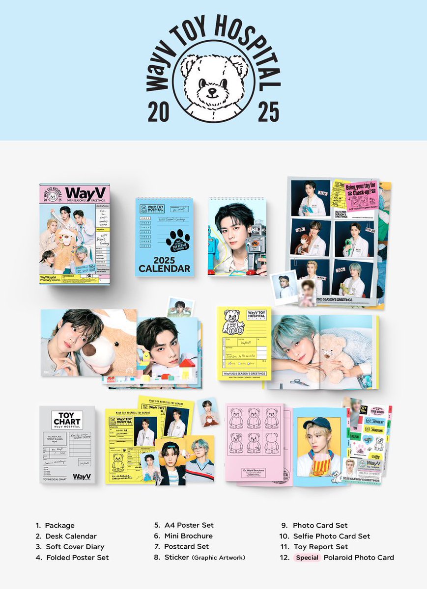 GO_ENCIT's tweet photo. WTS SEASON GREETINGS 2025 SM ARTIST

Fullset 880K | DP 500K
Est 1.7kg

✅ Bersih INA
✅ EMS + Tax
❌ Packing INA

NCT 127 DREAM WAYV WISH https://t.co/qCpMylcHbF