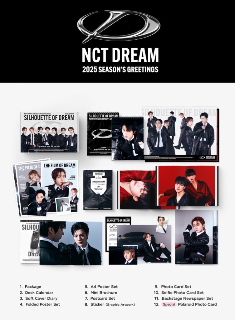 GO_ENCIT's tweet photo. WTS SEASON GREETINGS 2025 SM ARTIST

Fullset 880K | DP 500K
Est 1.7kg

✅ Bersih INA
✅ EMS + Tax
❌ Packing INA

NCT 127 DREAM WAYV WISH https://t.co/qCpMylcHbF