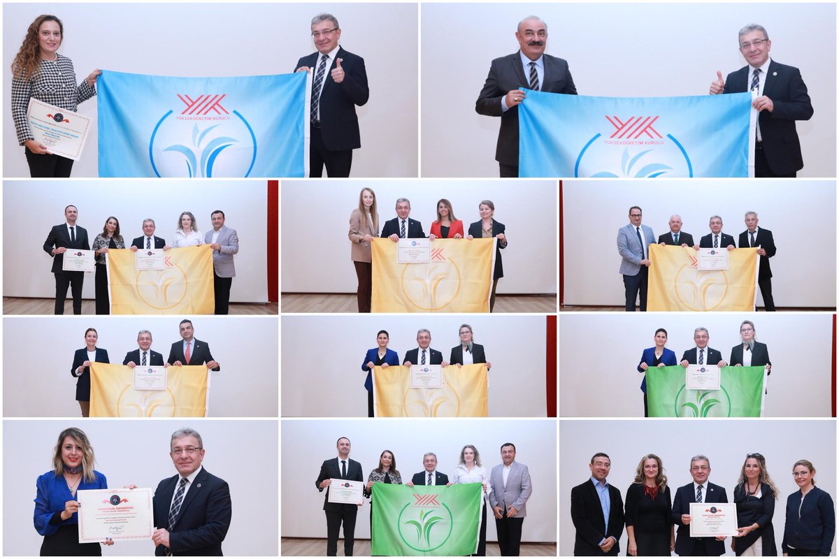 Engelsiz bir gelecek için attığımız adımlar karşılık bulmaya devam ediyor! 🎉 #universitemDEU olarak 2024 YÖK Engelsiz Üniversite Ödülleri’nde 8 Engelsiz Program Nişanı ve 9 Bayrak Ödülü kazanarak Türkiye 2’ncisi olmuştuk! 🏆 Rektörümüz Prof. Dr. Bayram Yılmaz, kazanılan 17 ödülü