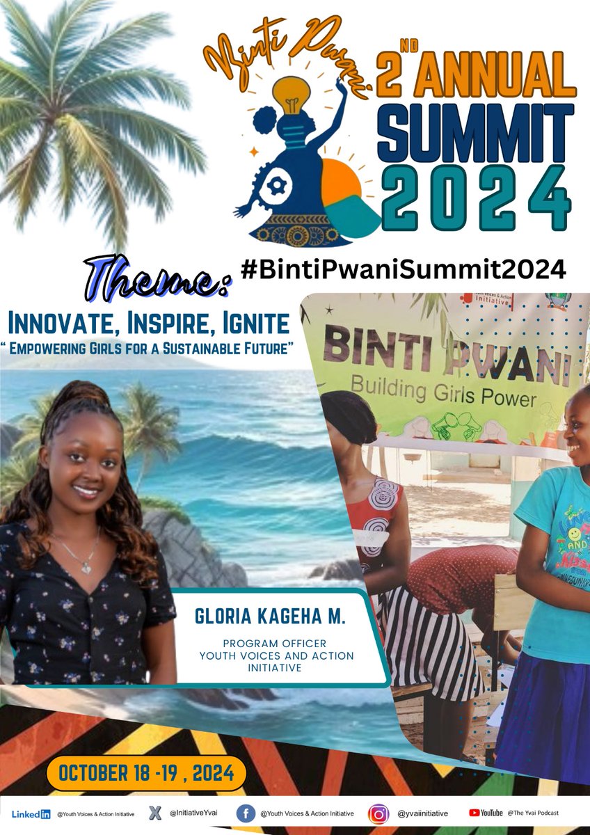 Introducing the team attending the Binti Pwani Summit, prepared to guide powerful sessions aimed at empowering women and girls for a sustainable future.  Brace yourself for an unforgettable experience!

#BintiPwaniSummit2024 #WomenEmpowerment #CoastalLeaders #TeamSpotlight