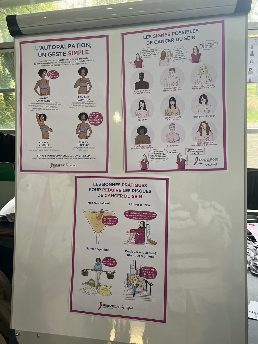 [ OCTOBRE ROSE 🎀]

Dans la cadre de la campagne, les étudiants ambassadeurs de l’<a href="/IUT_Orsay/">IUT d'Orsay</a> animent un stand de prévention.
👉 Au programme : quizz, prévention et goodies. 

#cancerdusein #santé #depistage #recherche